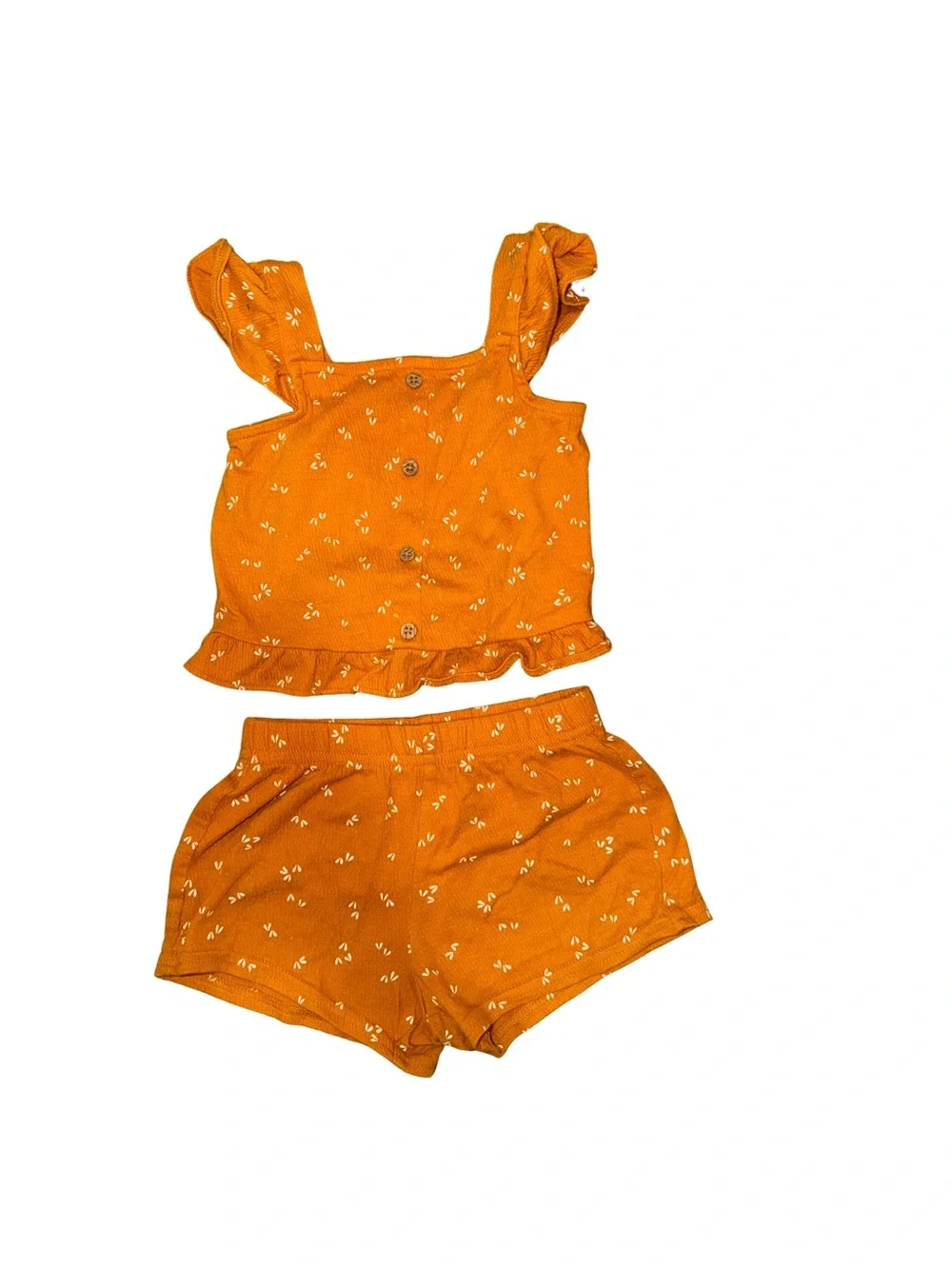 Carter's Pink, Mustard & Purple Girls' Matching Summer Sets
